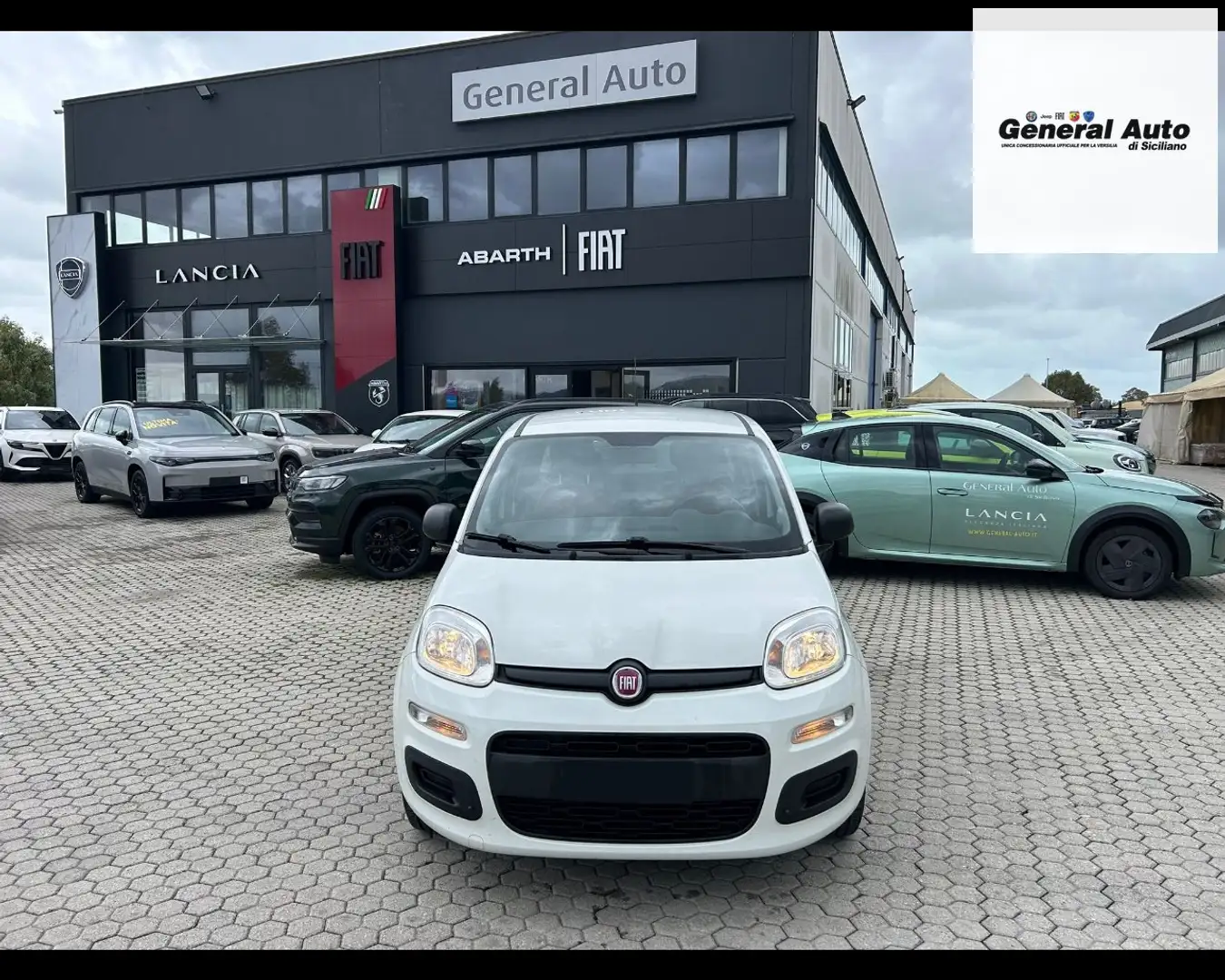 Fiat Panda III 1.2 Easy 69cv E6 Blanc - 2