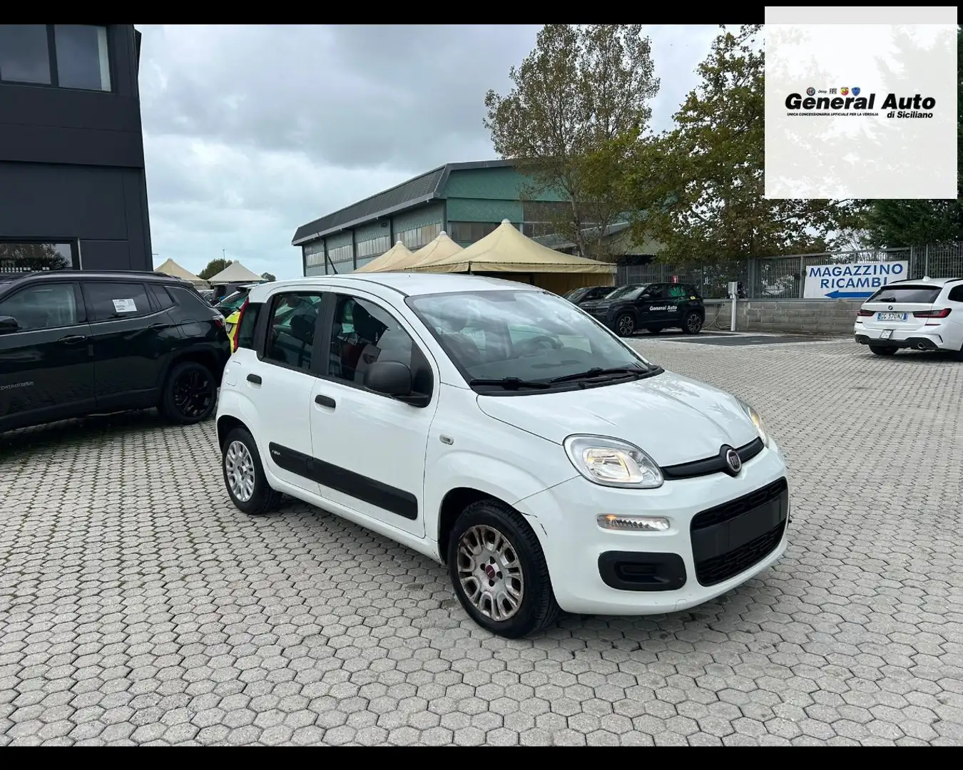 Fiat Panda III 1.2 Easy 69cv E6 Blanc - 1
