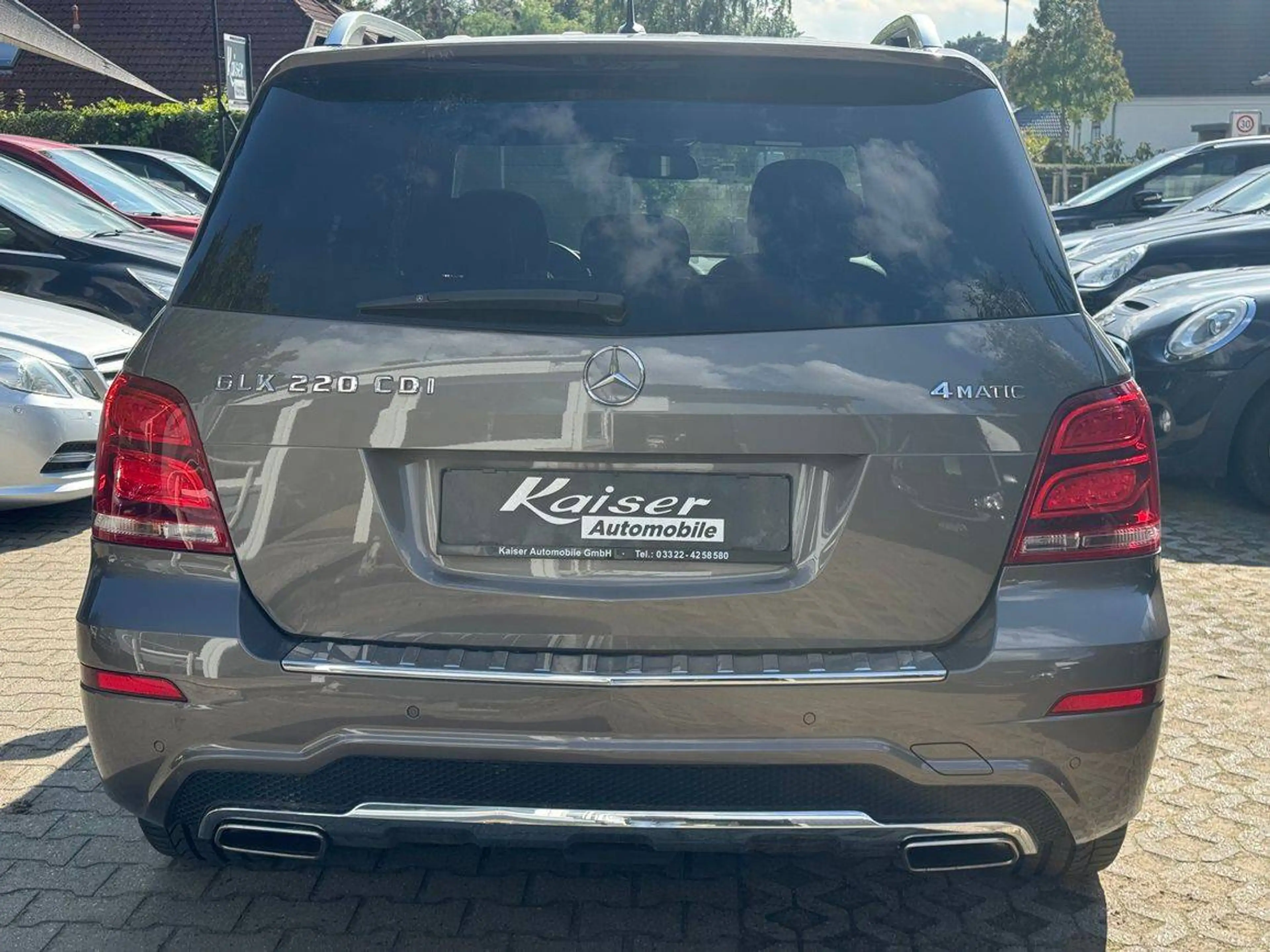 Mercedes-Benz GLK 220 AMG Styling-1.Besitz-Mercedes Scheckheft — photo 6