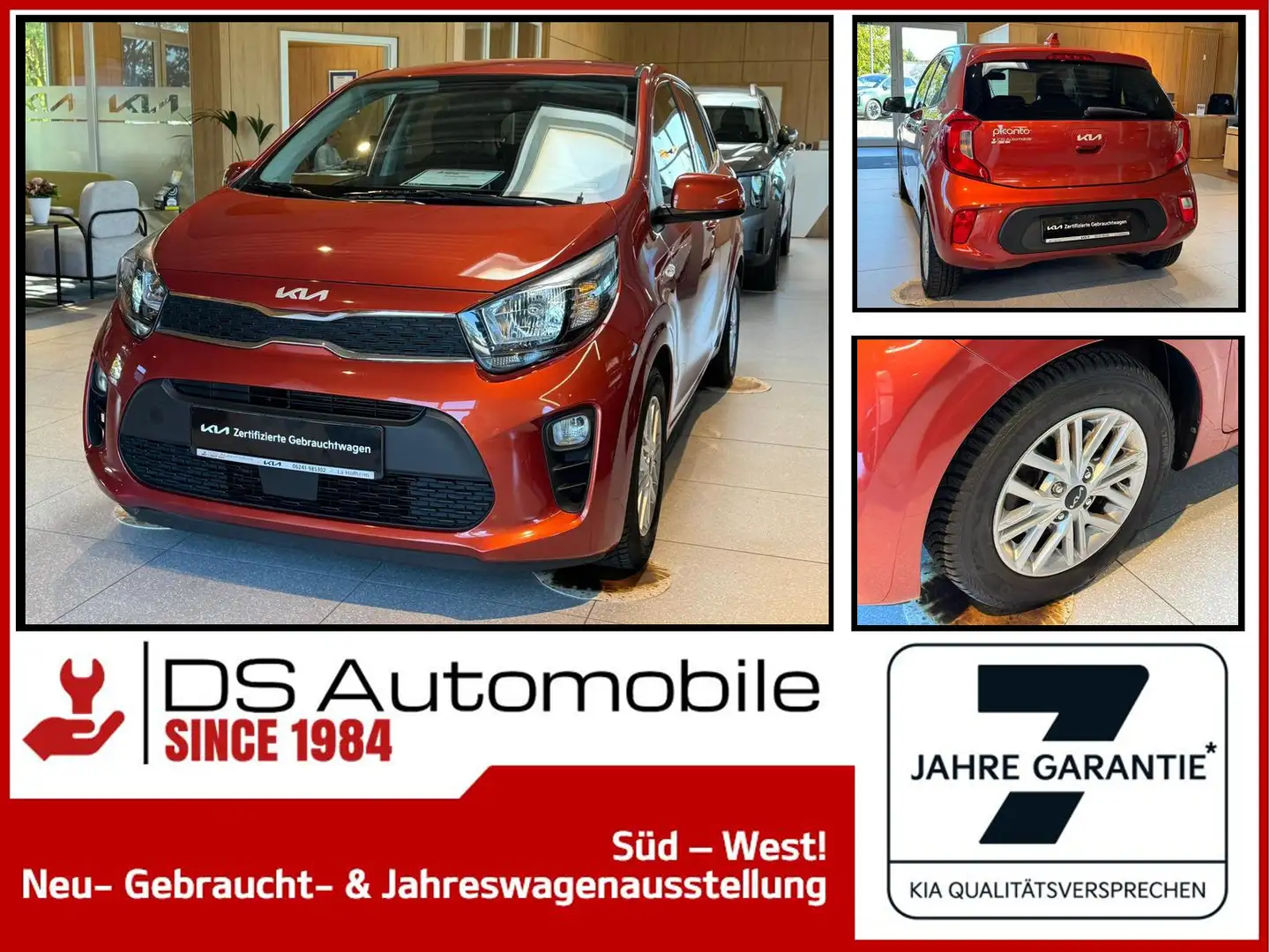 Kia Picanto 1.2 DreamTeam Connectivity Navifunktion* Orange - 1