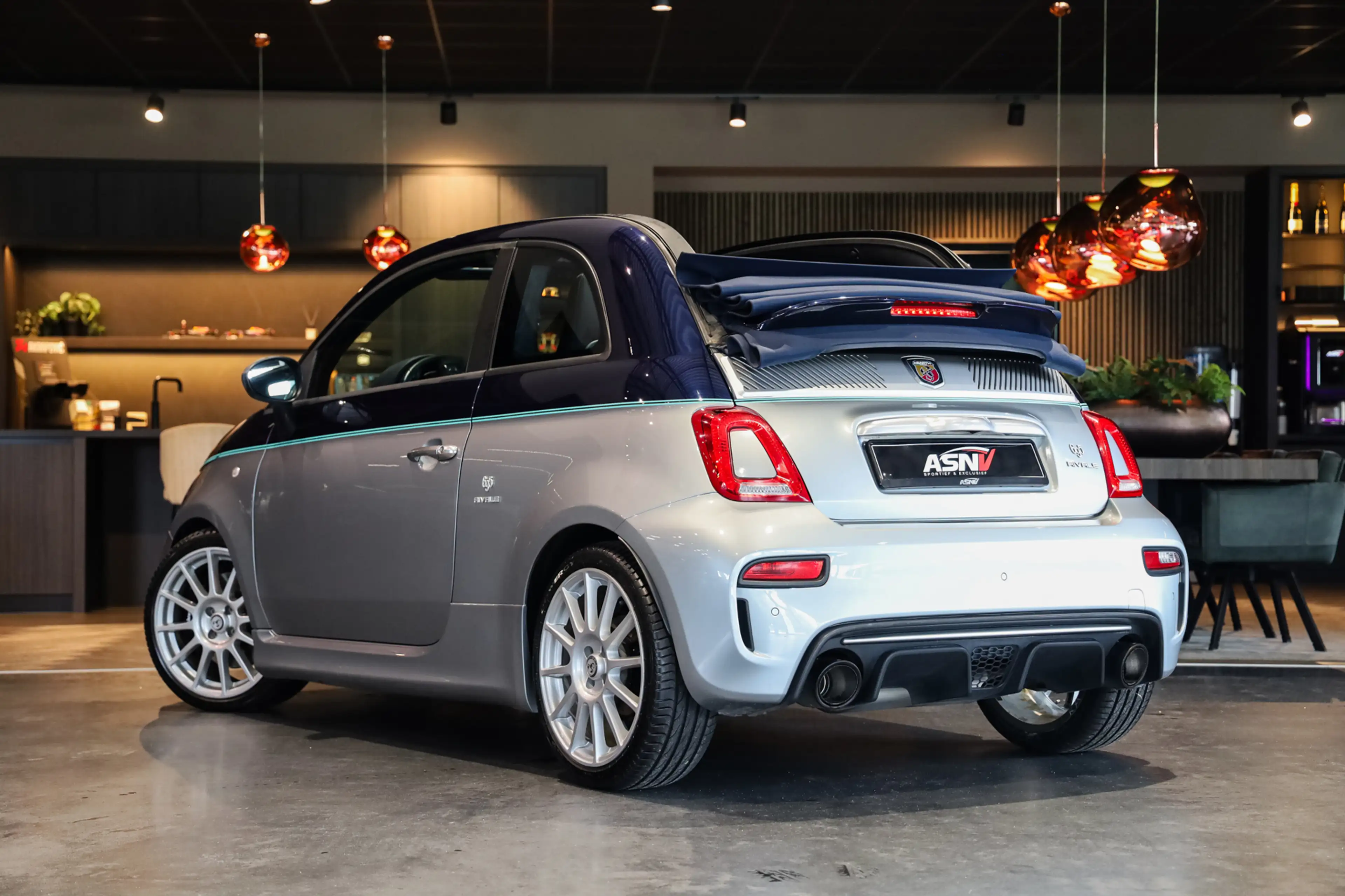 Fiat 500C Abarth 1.4 T-Jet 695 Rivale, Riva, 180 PK, AKRAPOVIC/EXHA — photo 3