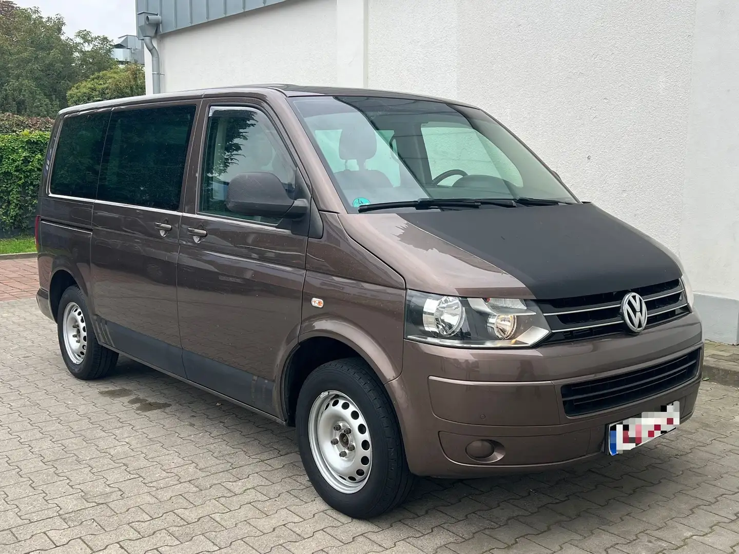 Volkswagen T5 Caravelle Highline DSG 2-Schiebetüren *LEDER+1.HAND* 2015 Marrón - 2