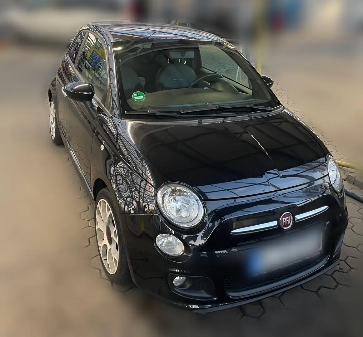 Fiat 500 Schwarz - 1