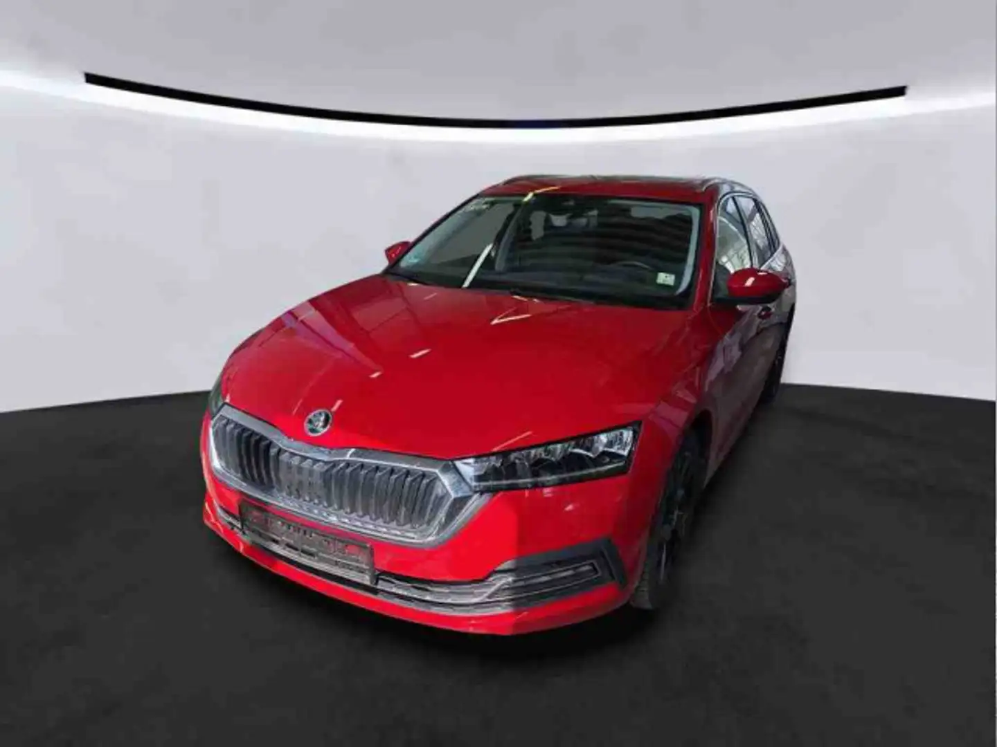 Skoda Octavia Combi 2.0 TDI DSG 4x4 STYLE LED+NAVI+AHK Piros - 2