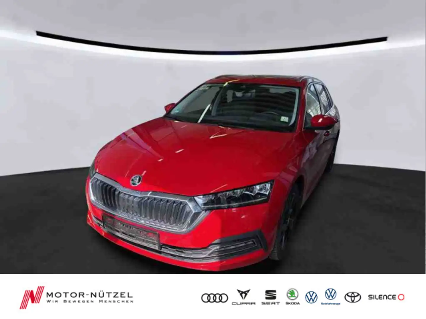 Skoda Octavia Combi 2.0 TDI DSG 4x4 STYLE LED+NAVI+AHK Czerwony - 1