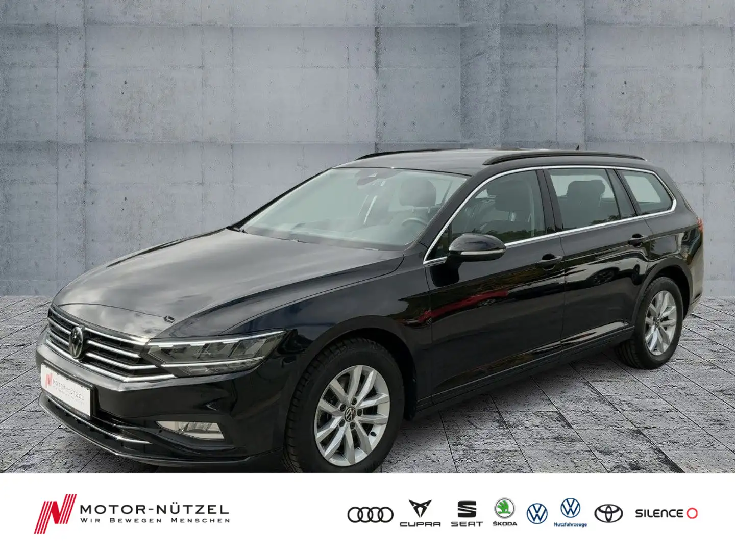 Volkswagen Passat Variant 2.0 TDI BUSINESS LED+NAVI+ACC+SHZ Schwarz - 1