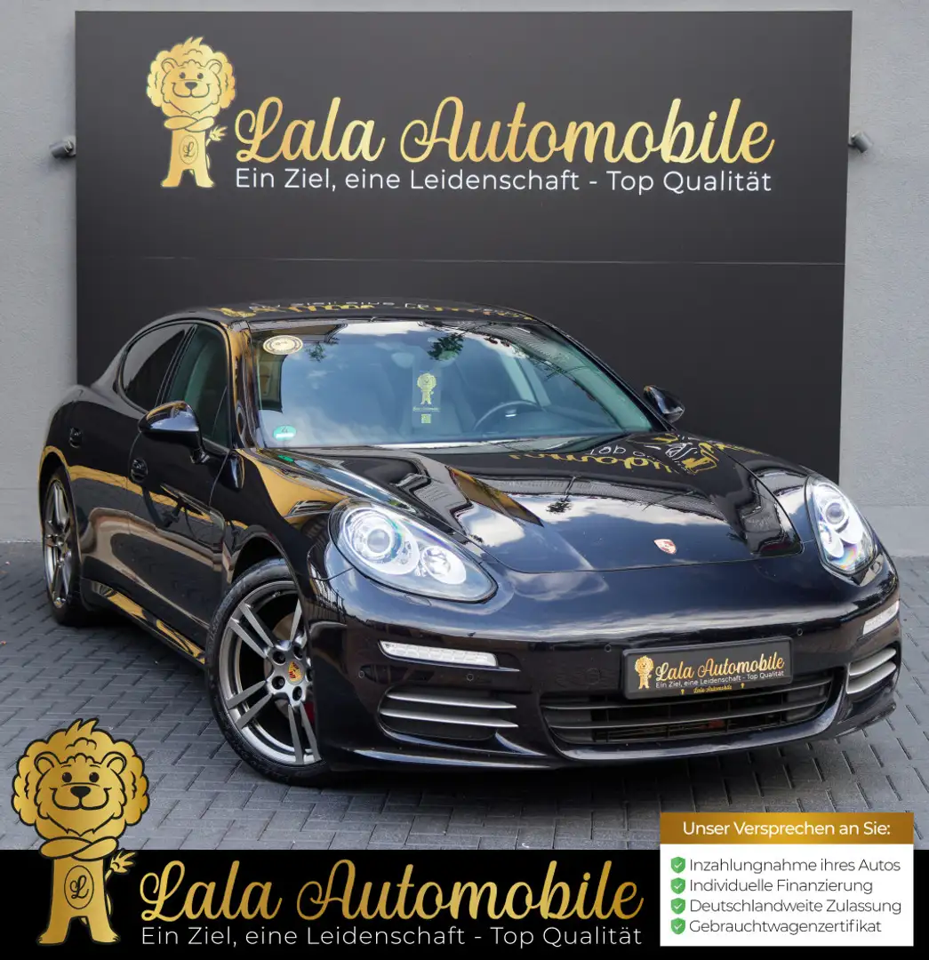 Porsche Panamera 4 ALLRAD LEDER MEMORY KLIMA BOSE 310 PS Zwart - 1