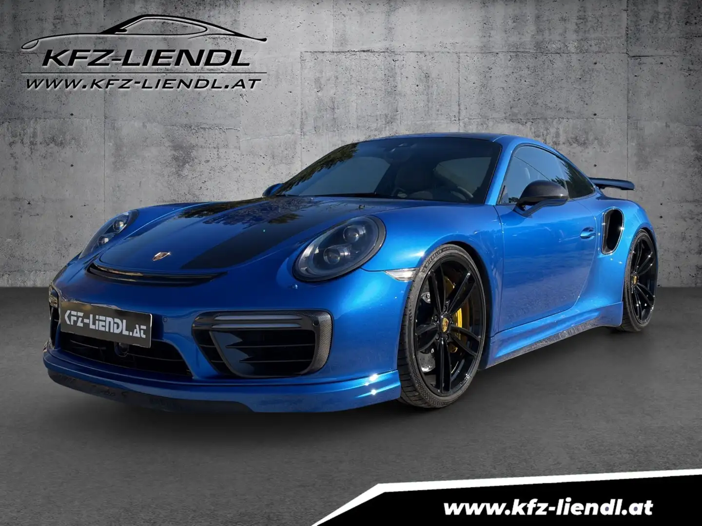Porsche 911 3.8 Turbo S Umbau 1XXXPS Blau - 1