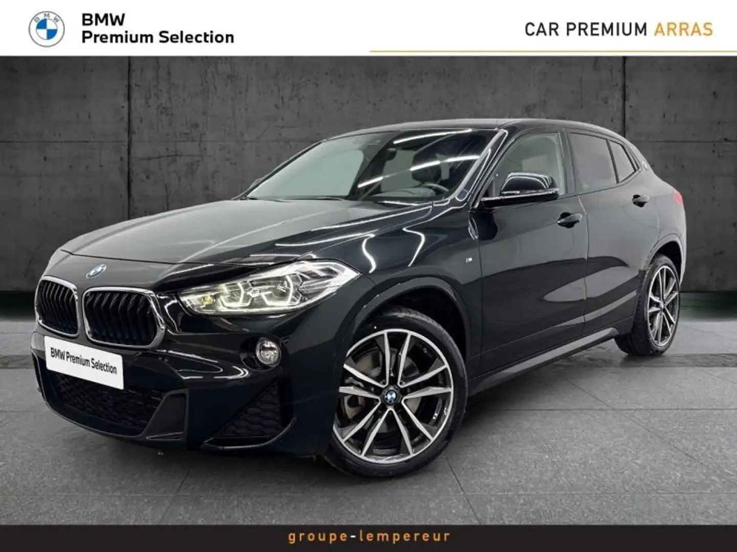 BMW X2 sDrive20dA 190ch M Sport Euro6d-T Noir - 1
