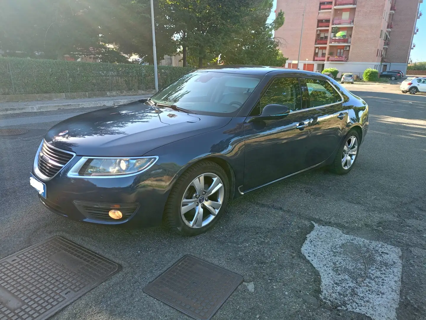 Saab 9-5 9-5 II 2010 Berlina 2.0 tid Vector auto Blu/Azzurro - 1