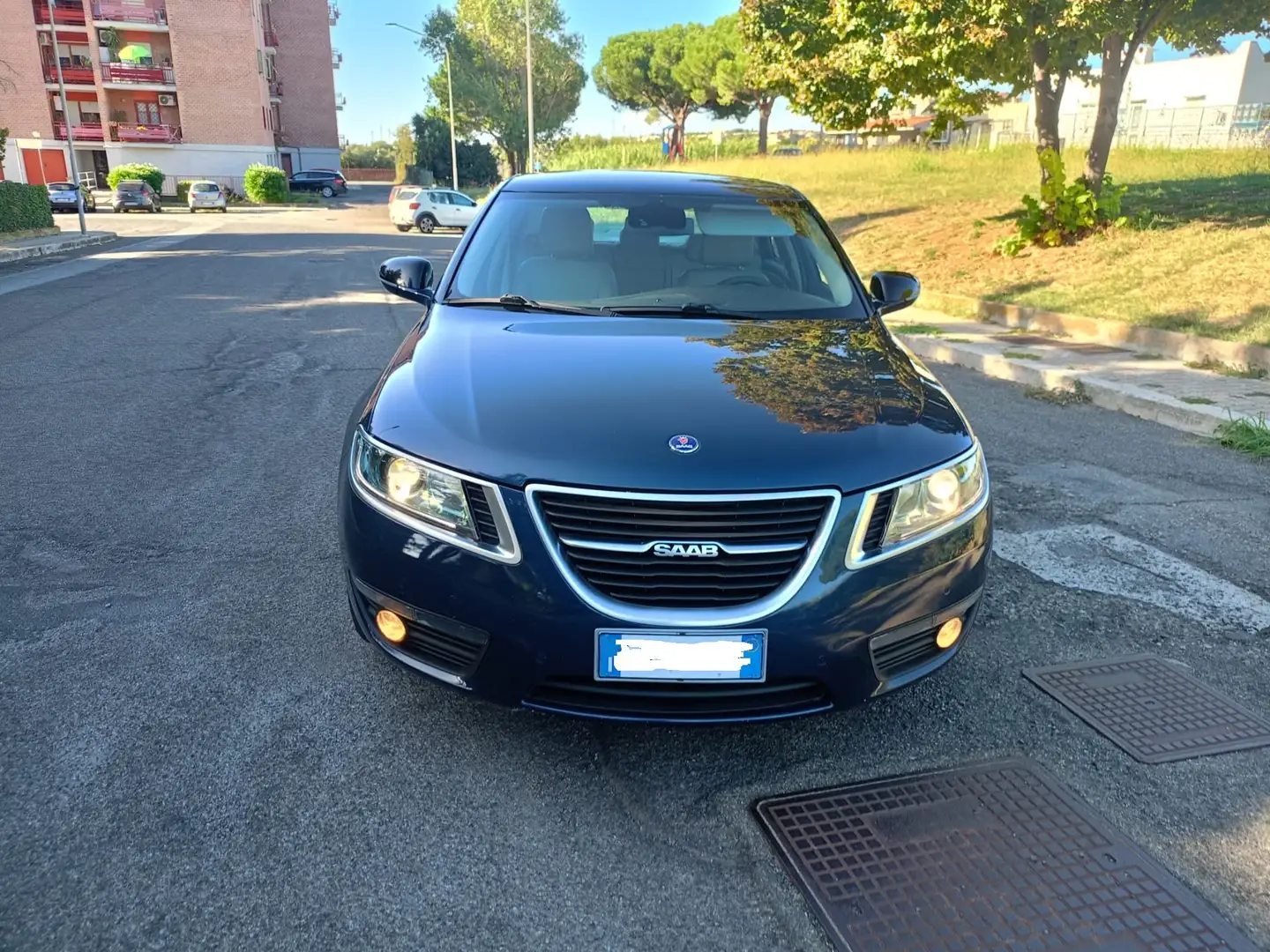 Saab 9-5 9-5 II 2010 Berlina 2.0 tid Vector auto Blu/Azzurro - 2