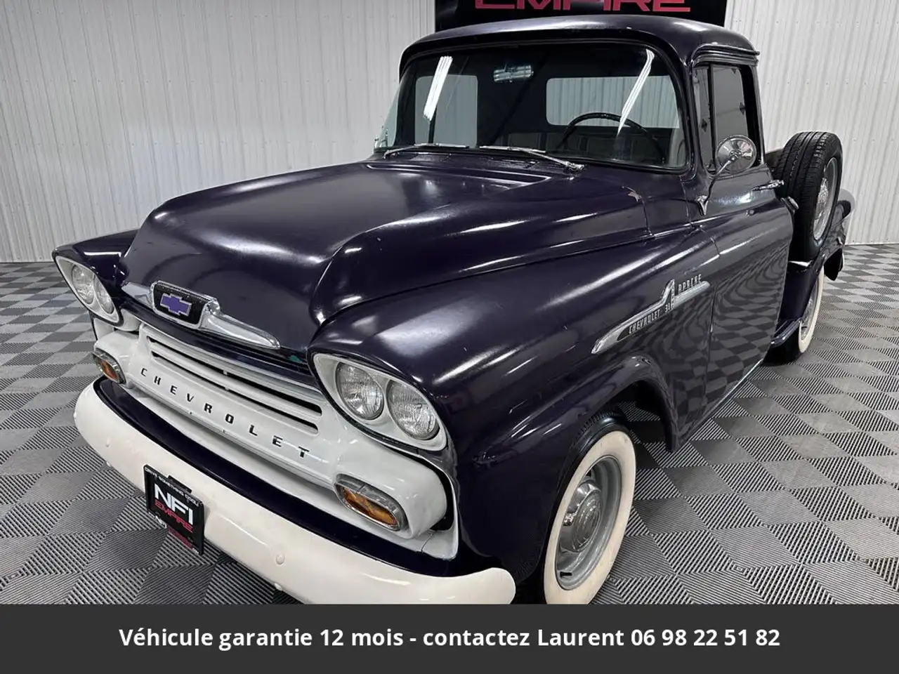 Chevrolet 1958 Pickup 235 CI V8 137 HP 2 ou 4 vitesses Tous compris, foto 3