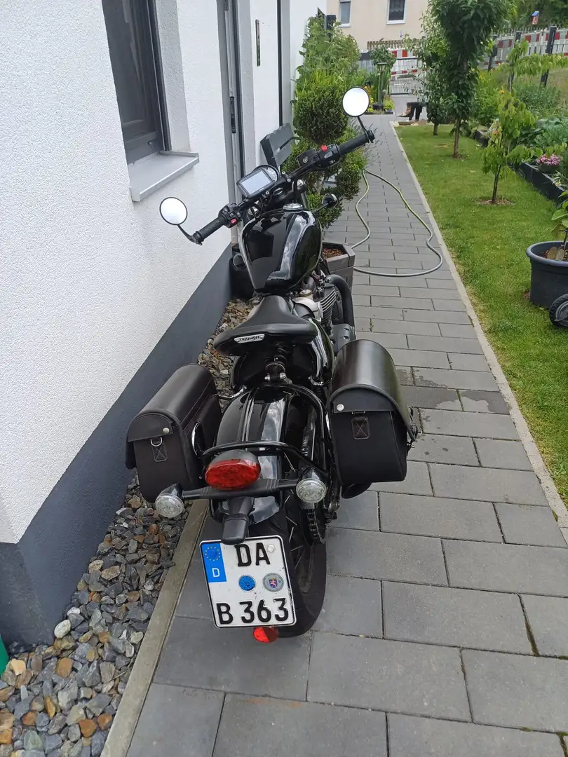 Triumph Bonneville Bobber Bobber black Noir - 2