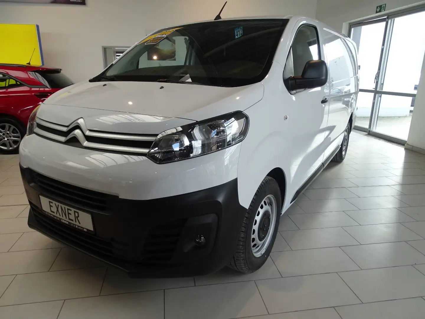 Citroen Jumpy Kastenwagen lang Holzboden, AHK abnehmbar Blanco - 2