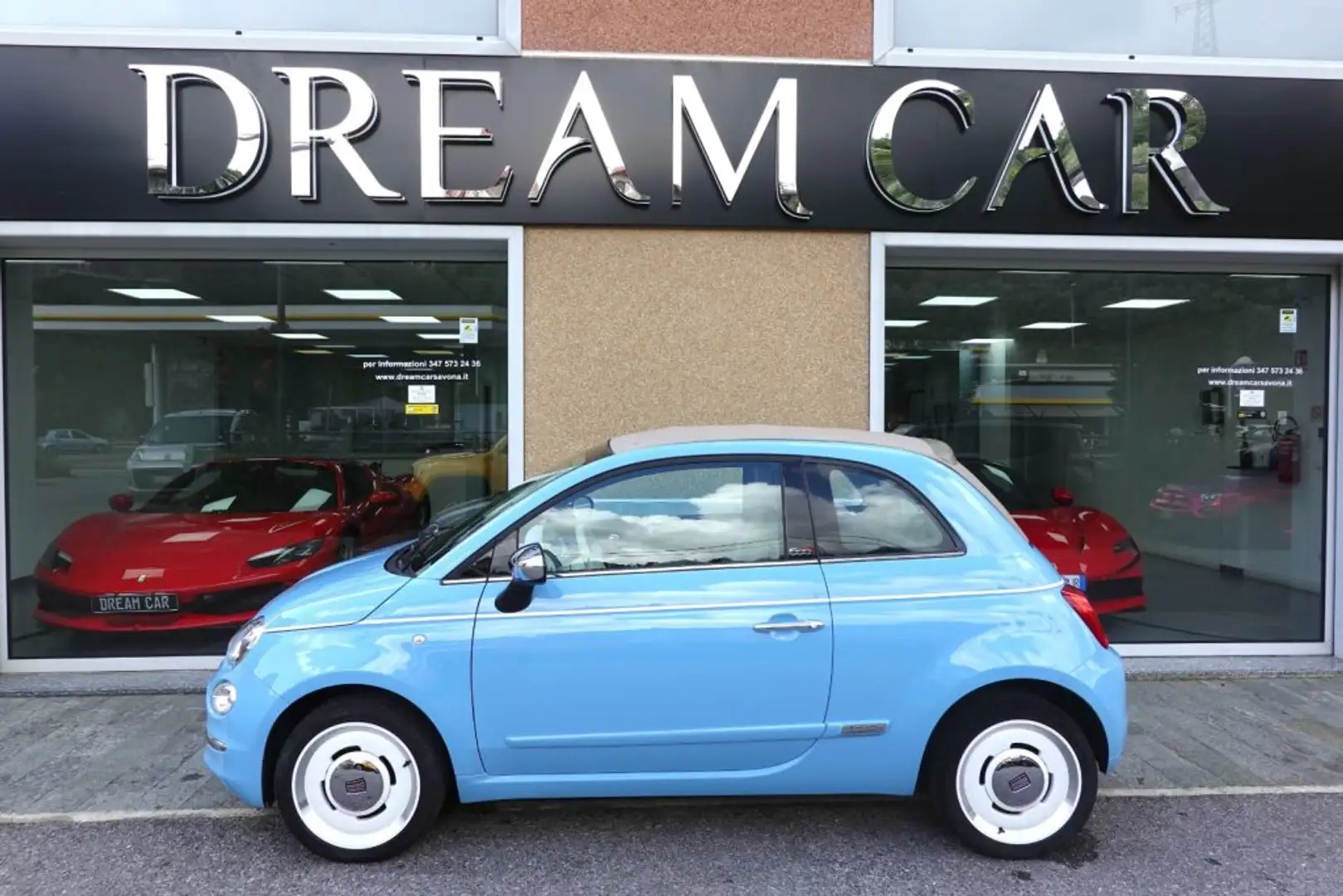 Fiat 500C 1.2 Spiaggina '58 Blu/Azzurro - 2