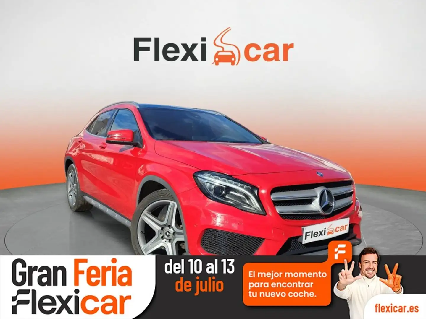 Mercedes-Benz GLA 200 d AMG Line Rojo - 1