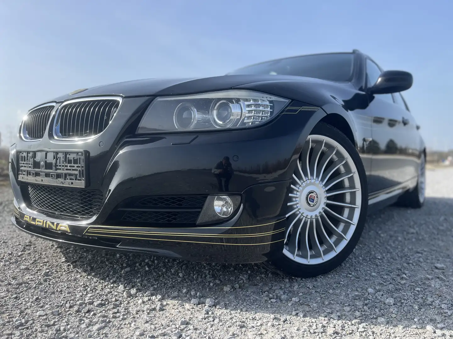 Alpina D3 Xenon,Navi Pro,Pano,PDC,Leder, Sehr gepflegt Negro - 1