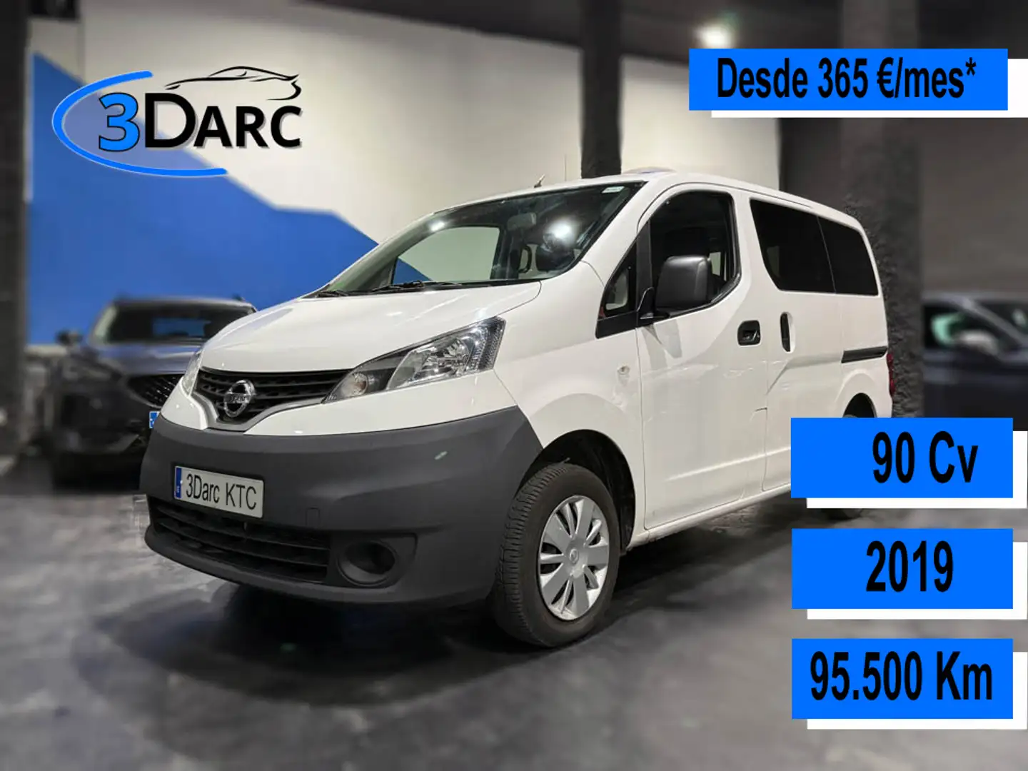 Nissan NV200 Combi 5 1.5dCi Pro EU6 Bianco - 1