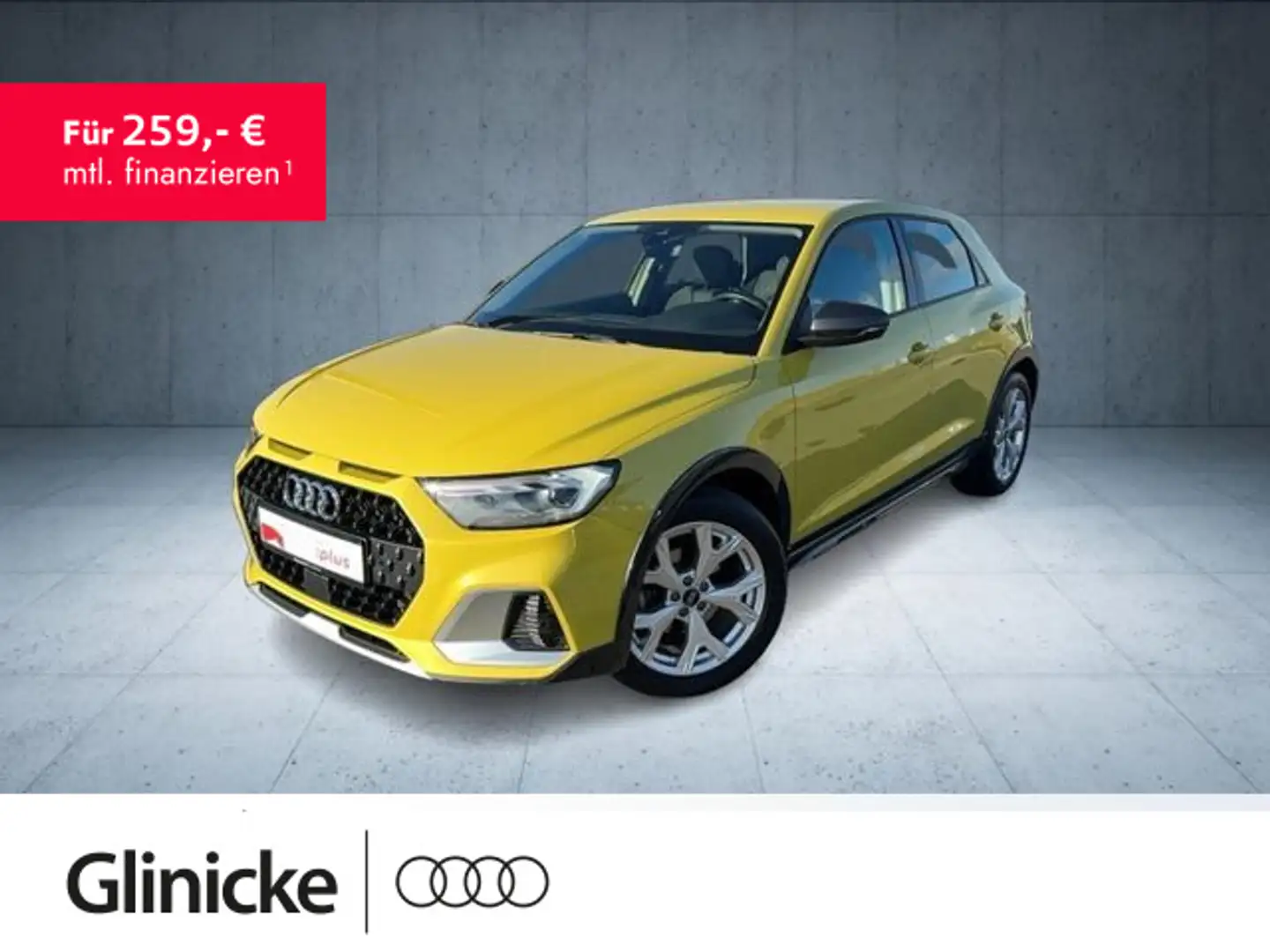 Audi A1 30 TFSI S tr LED/Nav/ACC/ASI/PBox/ Giallo - 1