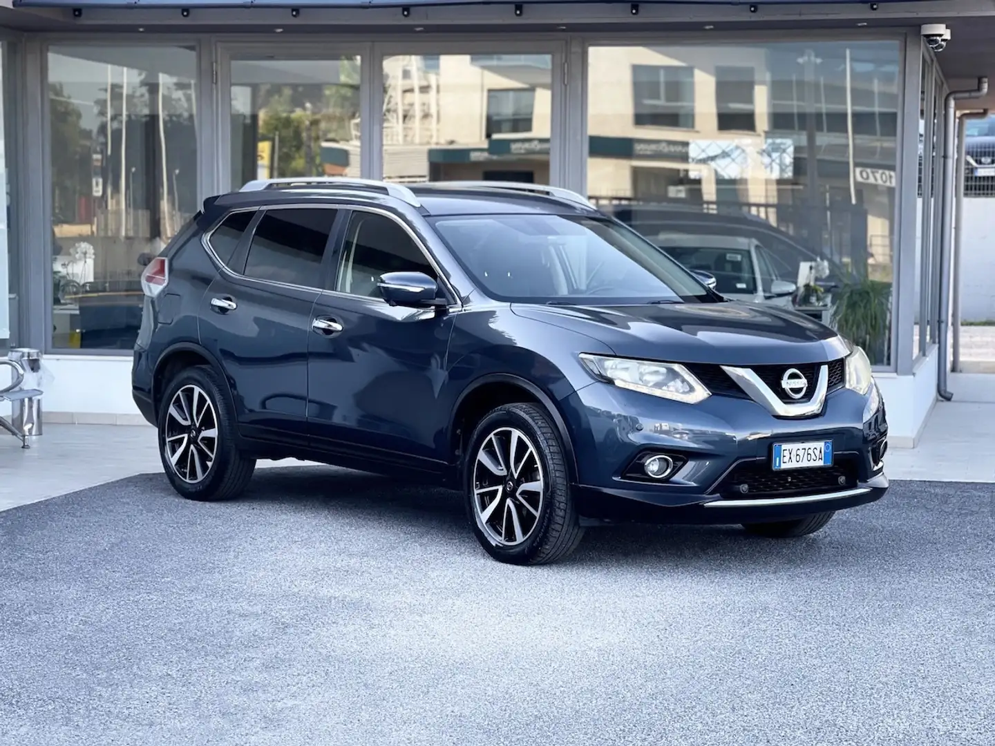 Nissan X-Trail 1.6 Diesel 131CV E5 2WD - 2014 Blauw - 1