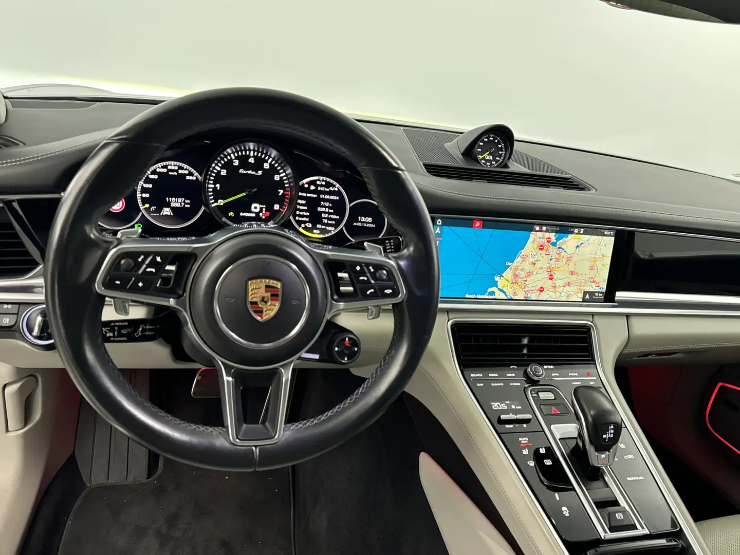 Porsche Panamera 4.0 Turbo S E-Hybrid Pano-dak/Sport Chrono/Luchtve Grigio - 2
