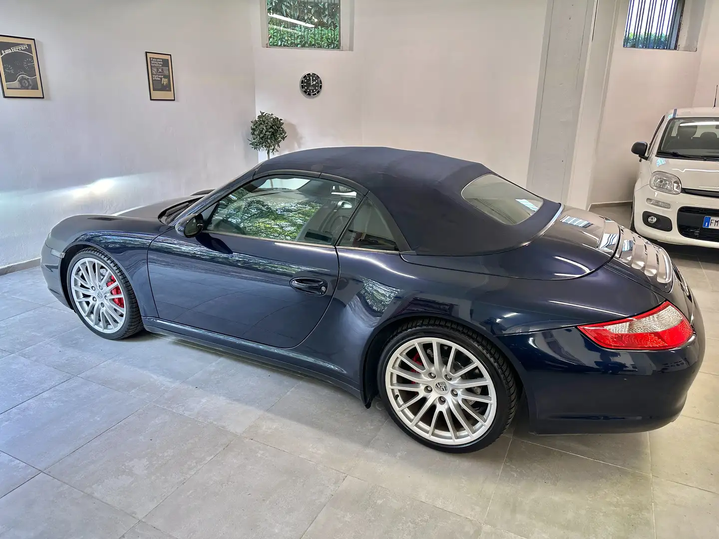 Porsche 911 4S CABRIO * ITALIANA * BOOK SERVICE *PRIMA VERNICE Bleu - 2