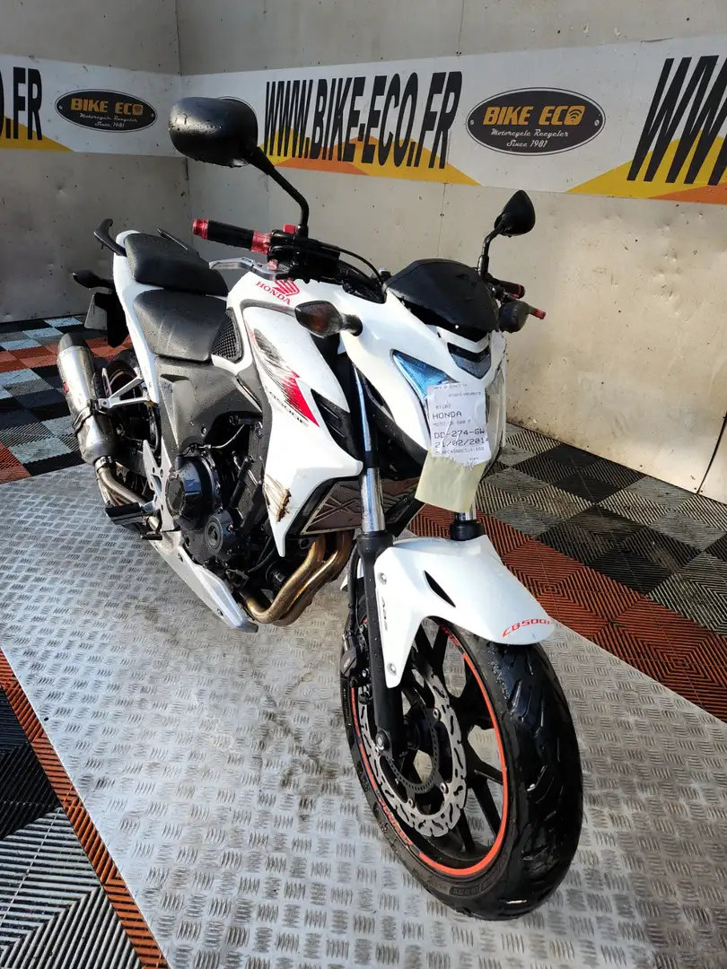Honda CB 500 Blanco - 2