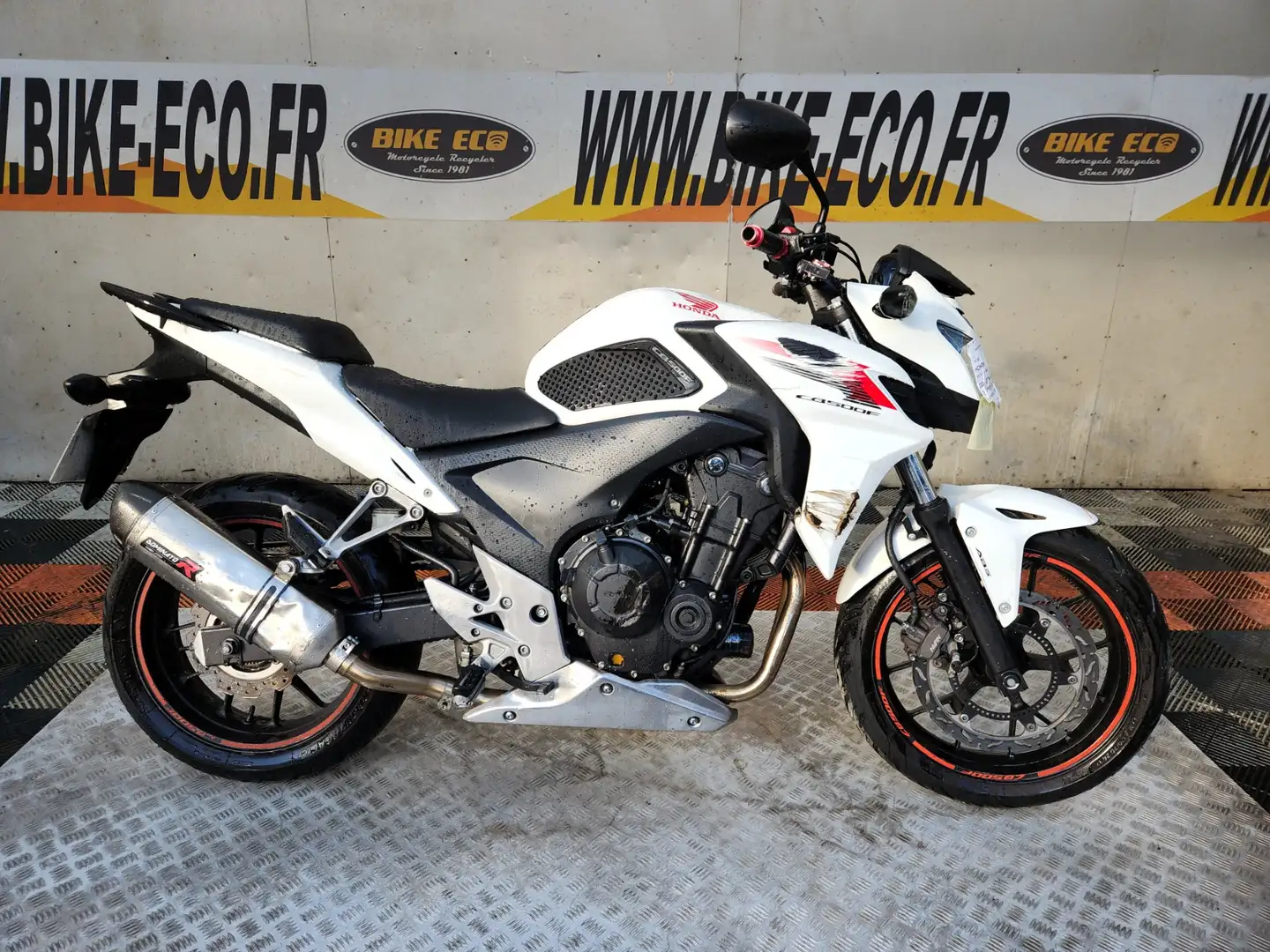 Honda CB 500 Blanco - 1