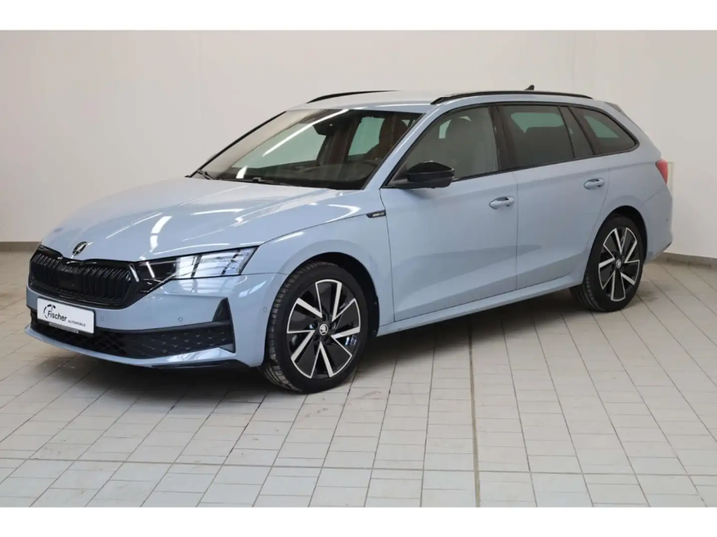 Skoda Octavia Combi 2.0 TDI Sportline Grau - 2