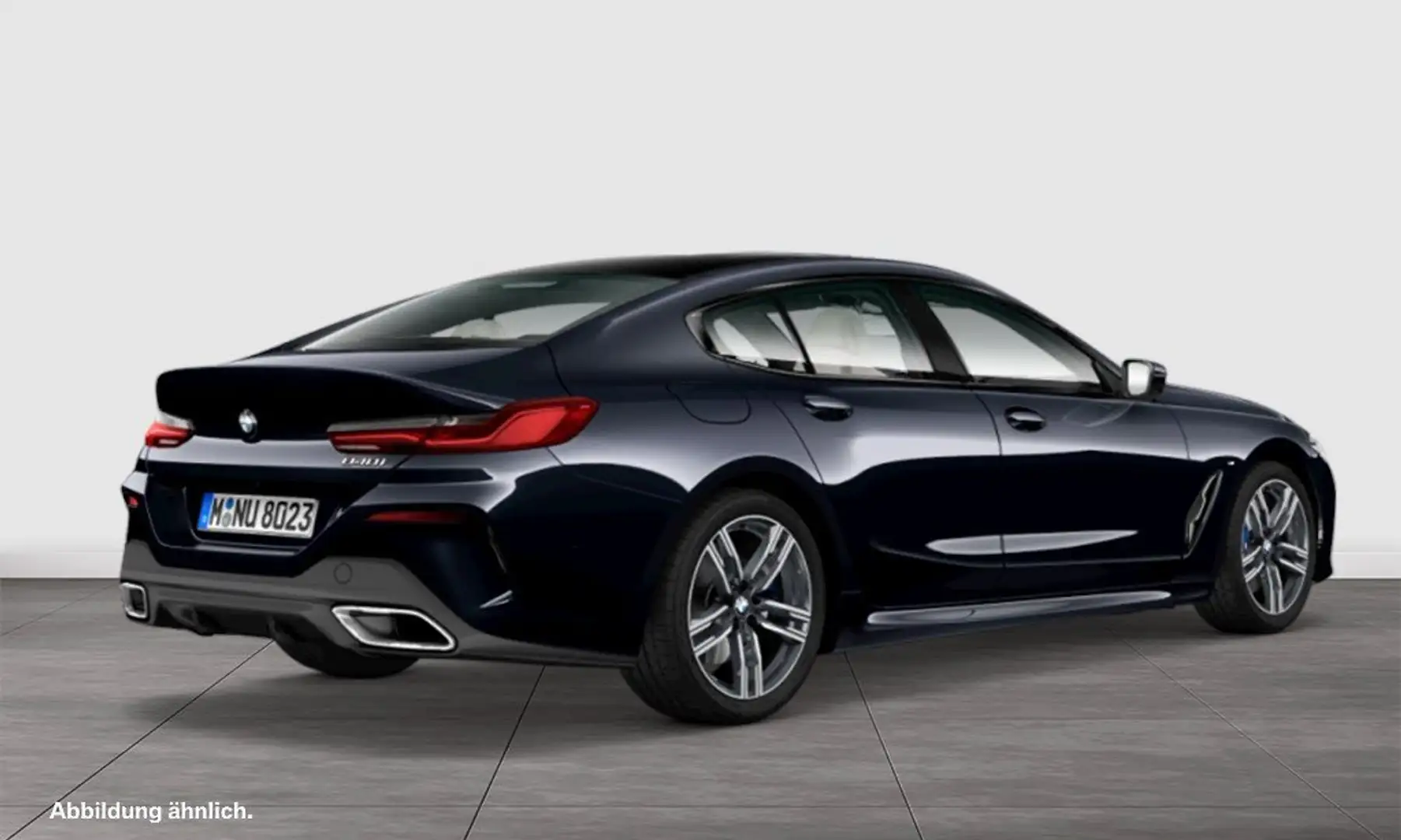 BMW 840 i Gran Coupé Integral Laser 360° Pano H/K Schwarz - 2