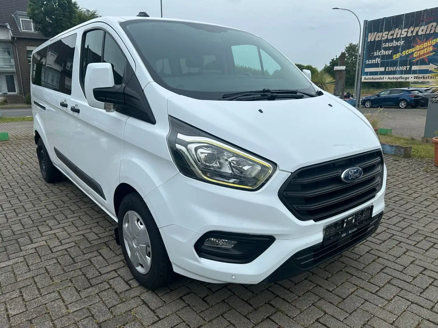 Ford Transit /Tourneo Custom  340 L2 ( für 9 Sitze/5Si Weiß - 1