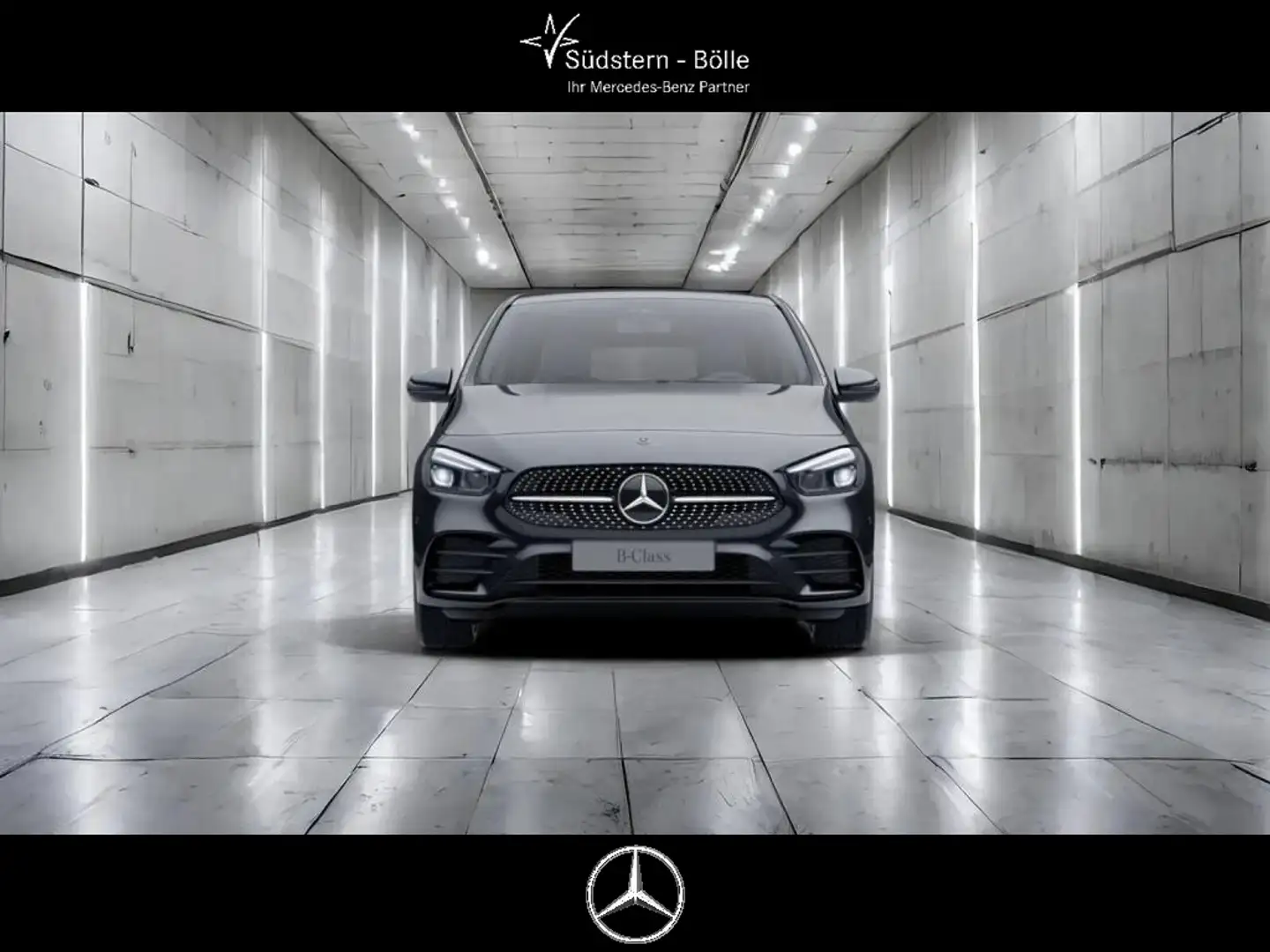 Mercedes-Benz B 250 4M AMG+NIGHT+AHK+DISTR.+TOTW.+KAM.+EL.HECK Schwarz - 2
