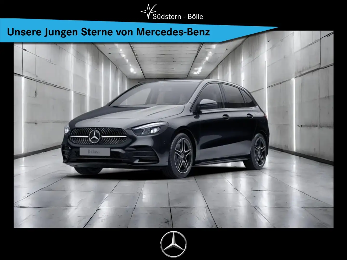 Mercedes-Benz B 250 4M AMG+NIGHT+AHK+DISTR.+TOTW.+KAM.+EL.HECK Schwarz - 1