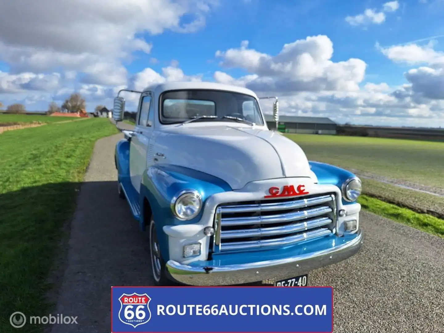GMC 150 | 1955 | Route 66 Auctions Schwarz - 1