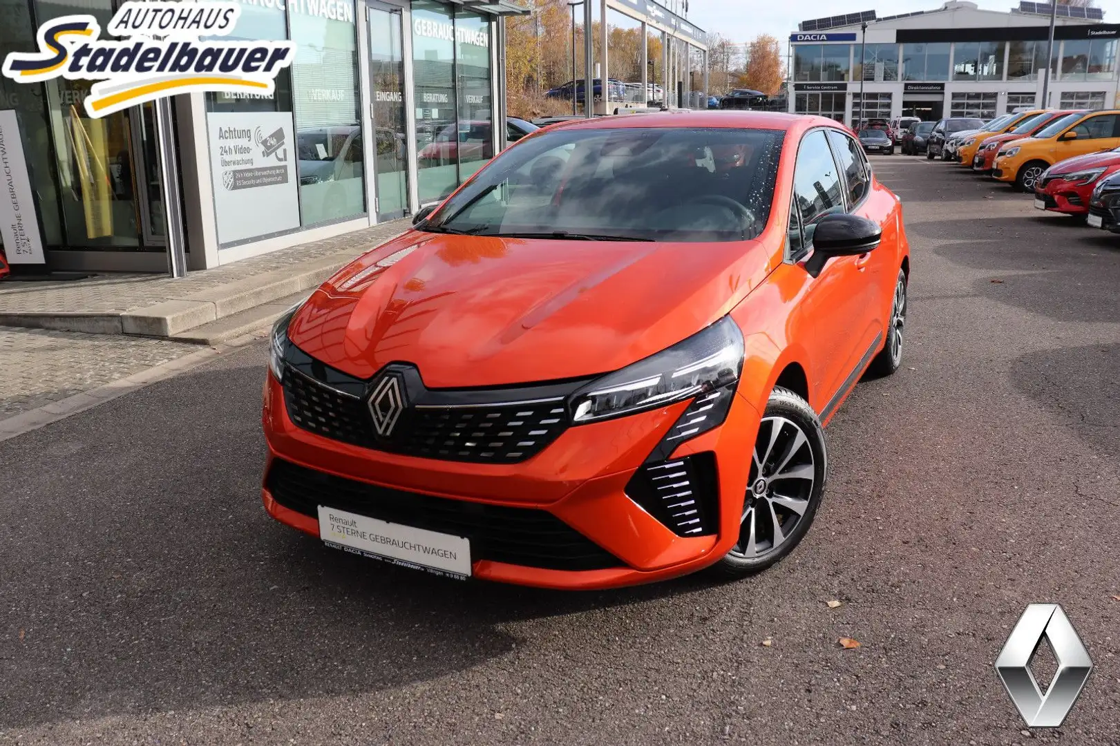 Renault Clio V Techno, Ganzjahresreifen, PDC Orange - 1