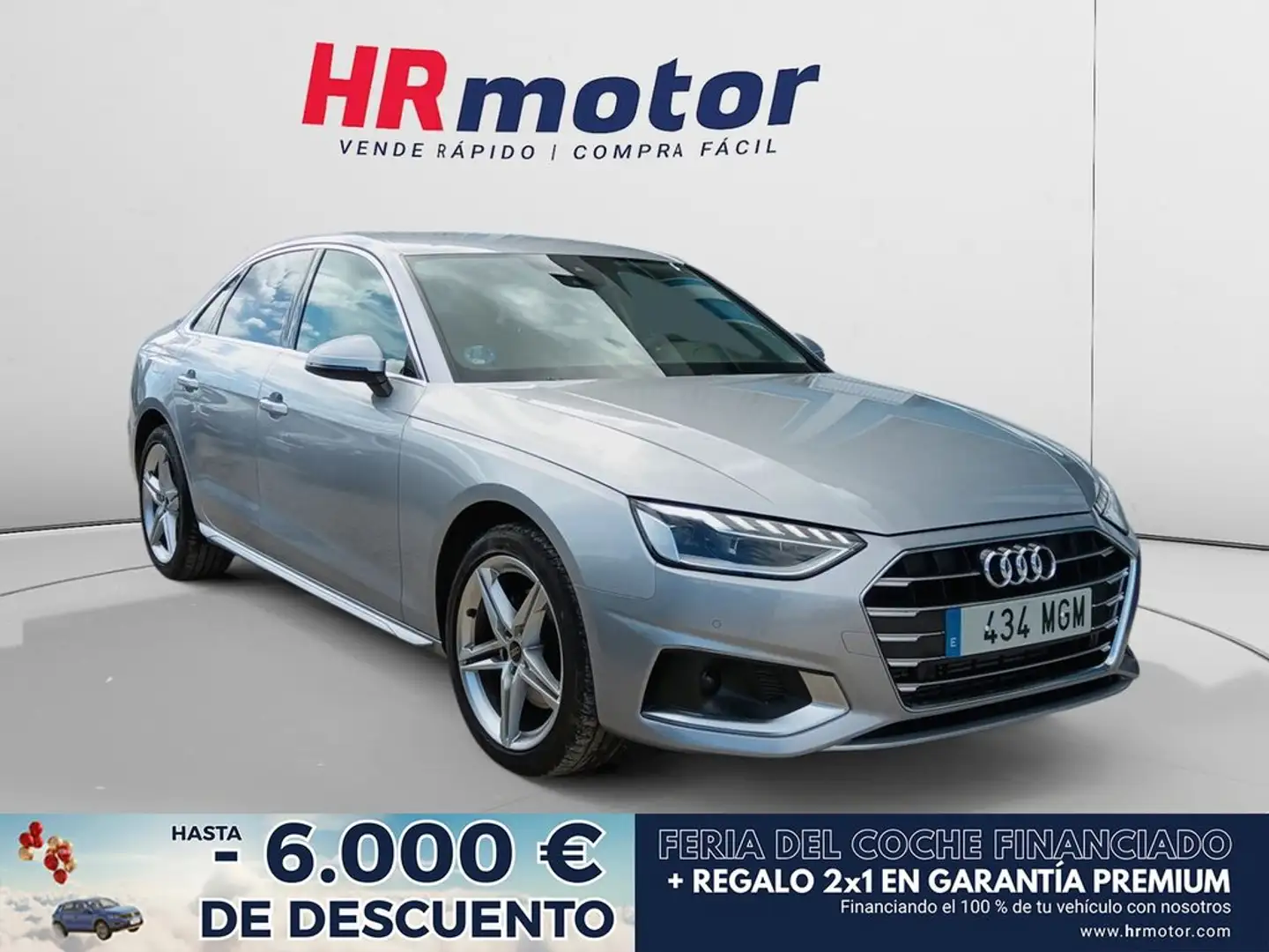 Audi A4 35 eTFSI advanced Gris - 1