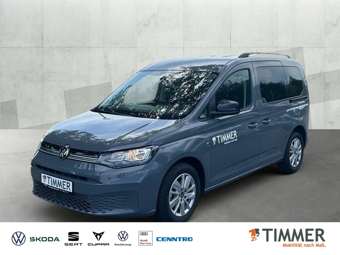 Volkswagen Caddy 2.0 TDI LIFE *RKAM *SHZ *VIRTUAL *LM *GRA *KLIMA Grau - 1