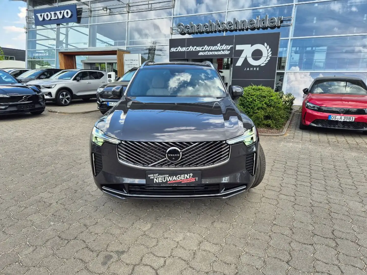Volvo XC90 T8 AWD Ultra Bright+Luft+AHZV+Panorama Gris - 2