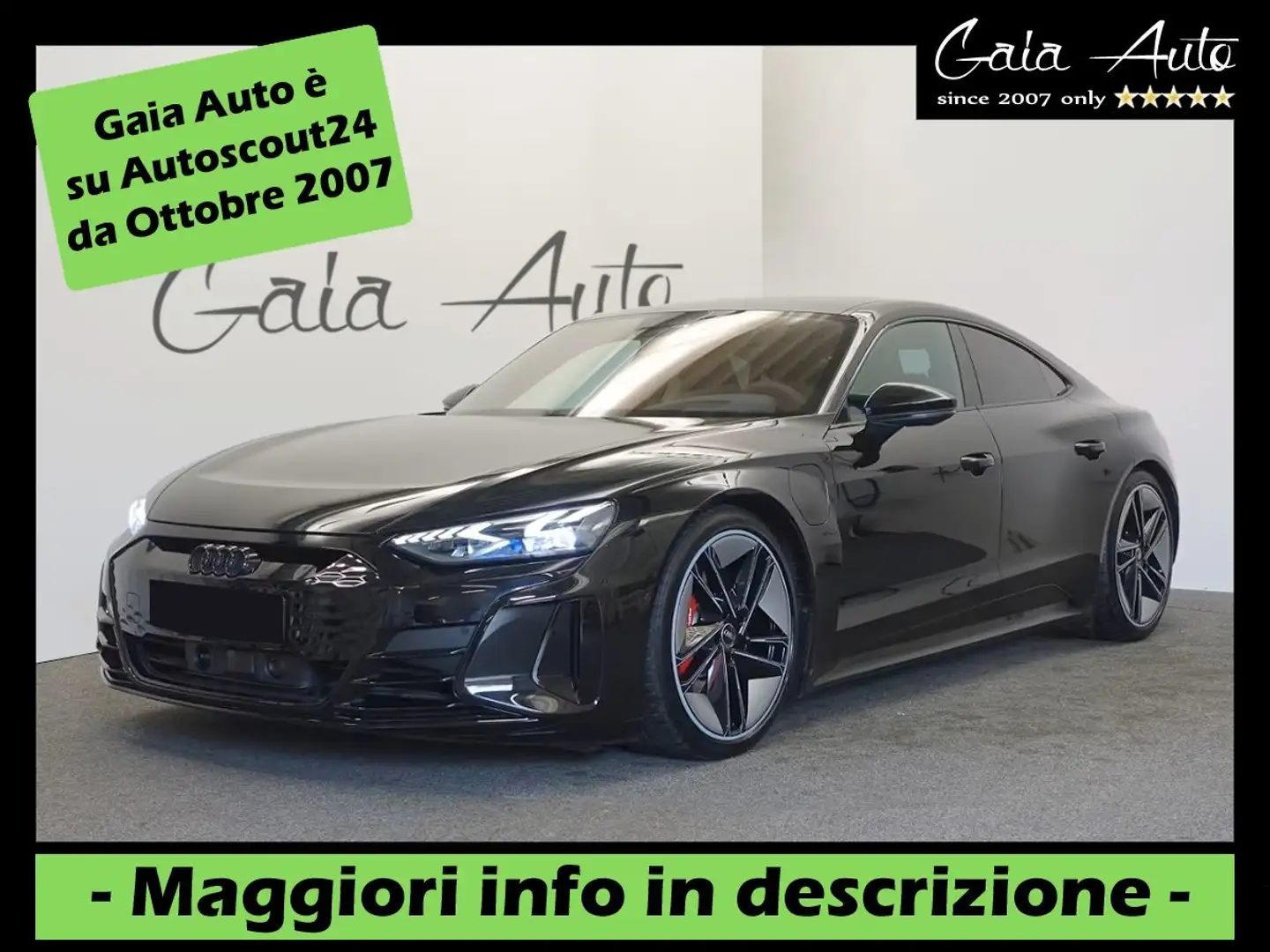 Audi RS e-tron GT 646CV Carboceramica, B&O, MATRIX, TETTO, AIR Nero - 1