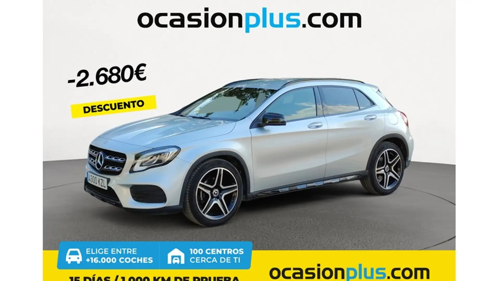 Mercedes-Benz GLA 200 7G-DCT Plateado - 1