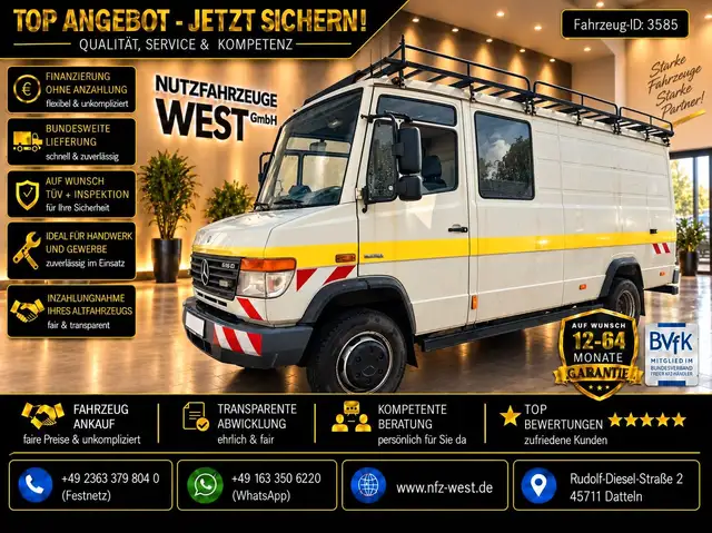 Mercedes-Benz Vario 616/816 D DoKa Mixto Kasten*TÜV NEU*