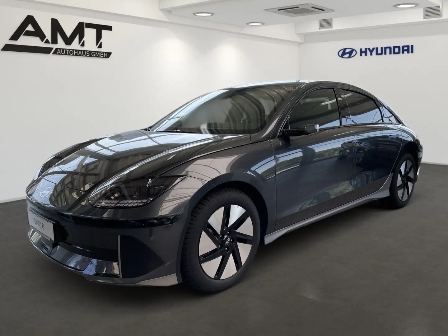 Hyundai IONIQ 6 Uniq / Uniq-Paket Elektro 4WD Navi/Autom Grijs - 1
