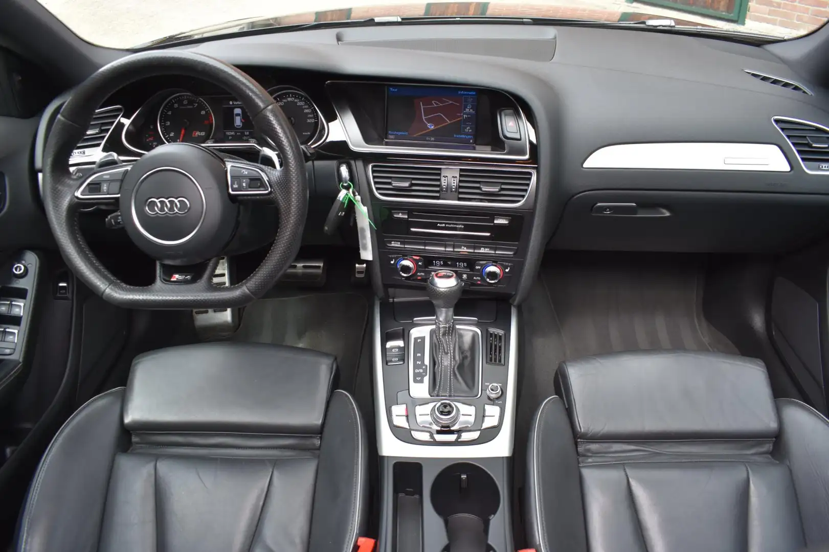Audi RS4 A4 Avant 4.2 FSI quattro '13 Pano Leder Clima NAvi Zwart - 2