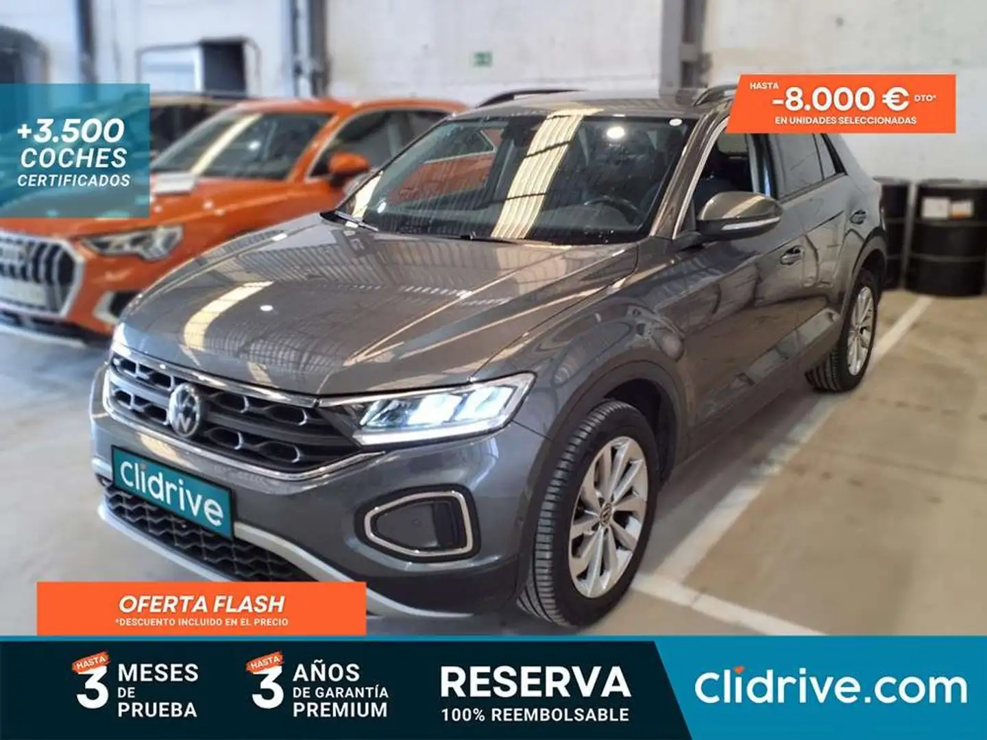 Volkswagen T-Roc 2.0TDI Life 85kW Gris - 1