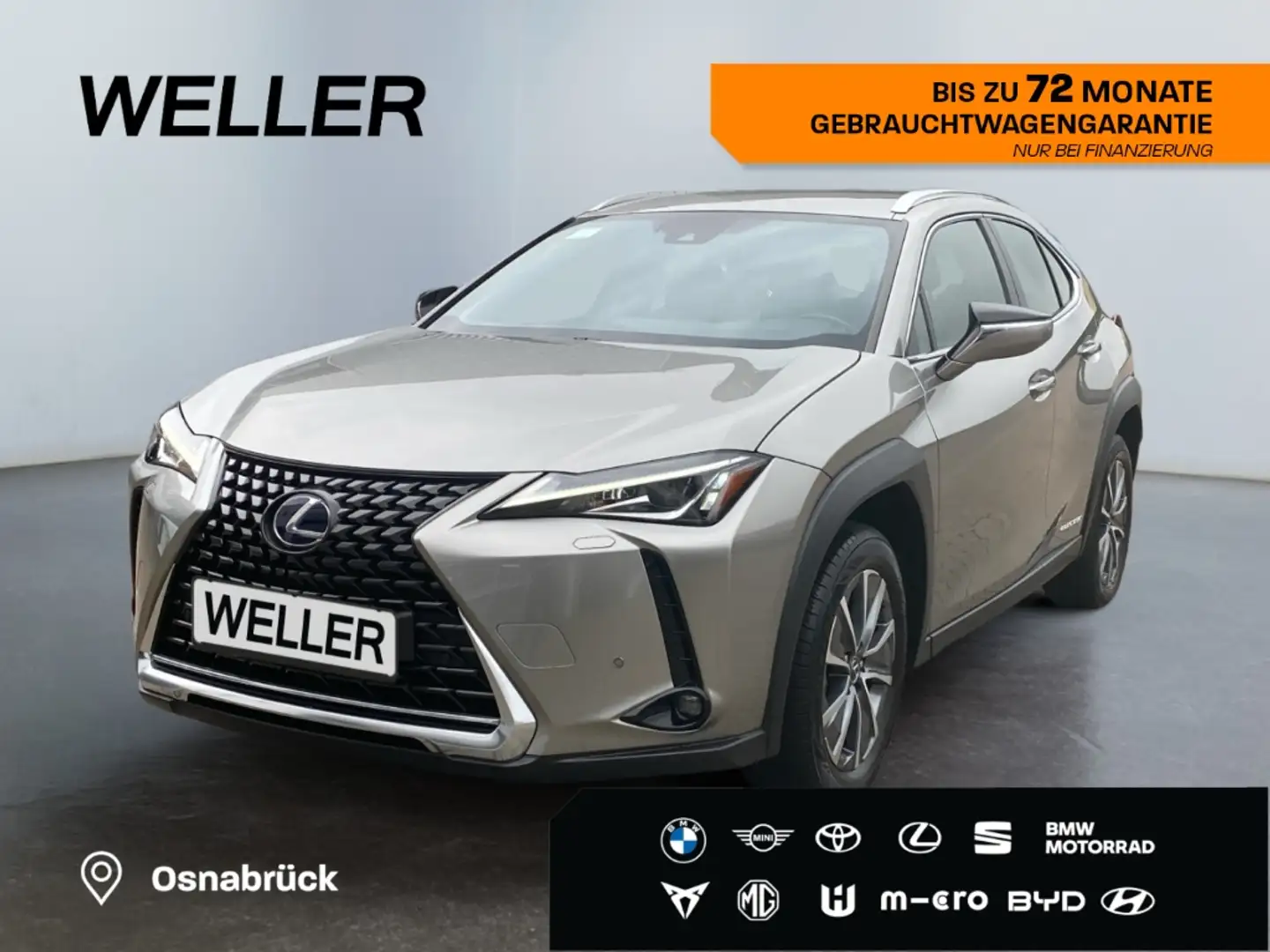 Lexus UX 300e *Bi-LED*Leder*SHZv+h*PDC v+h*Kamera*ACC*LMF* Argent - 1