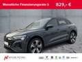 Audi Q8 e-tron Q8 55 e-tron QU S-LINE MATRIX+NAVI+B&O+AIR+AHK Gris - thumbnail 1