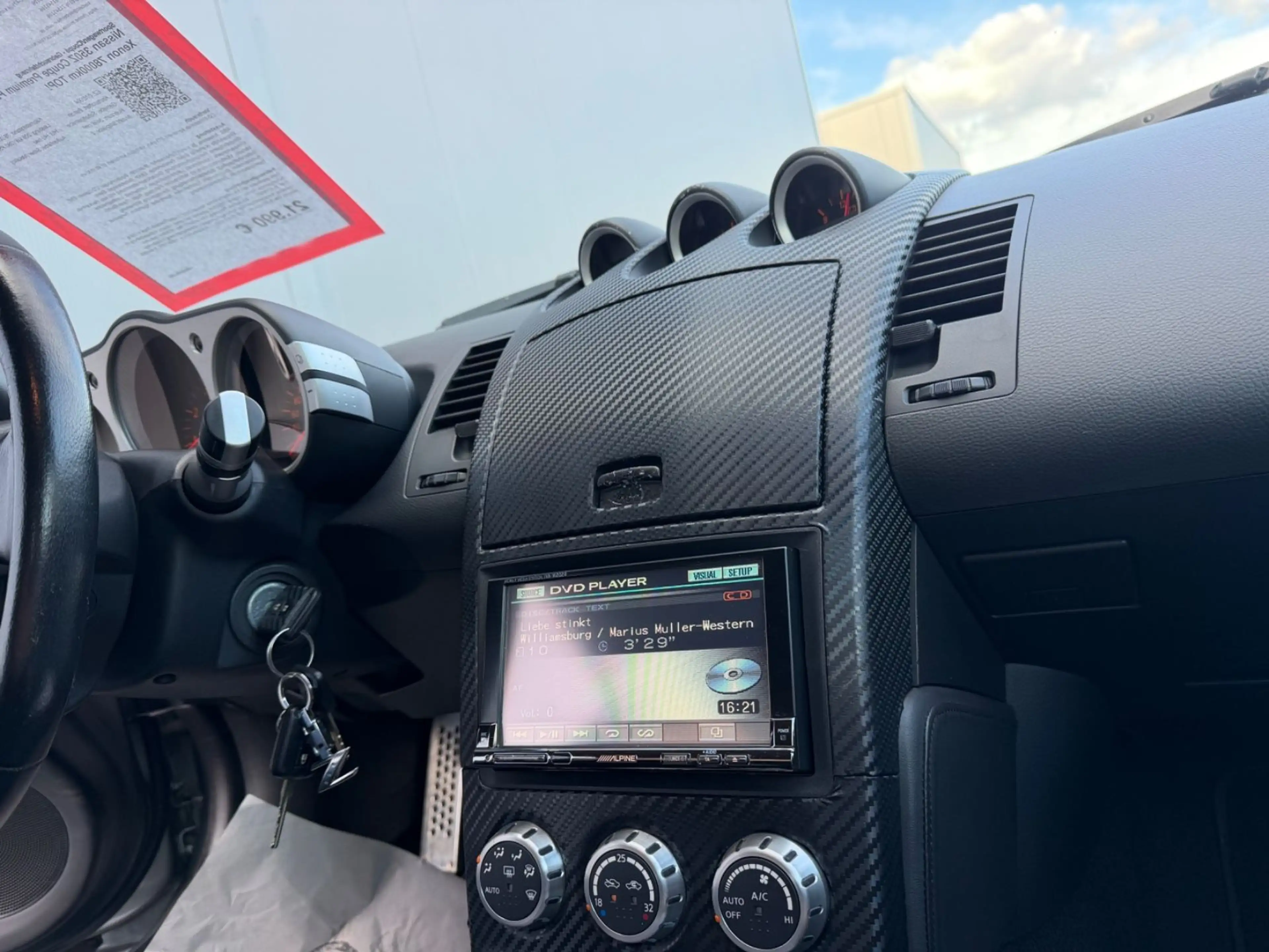 Nissan 350Z Coupe Premium Pack Leder Xenon 78000km TOP! — photo 12