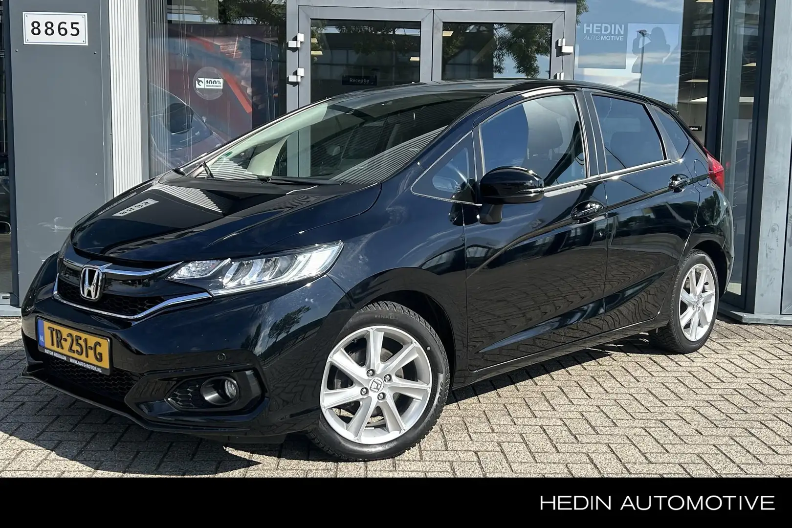 Honda Jazz 1.3 i-VTEC Elegance | Dealer onderhouden | Navigat Zwart - 1