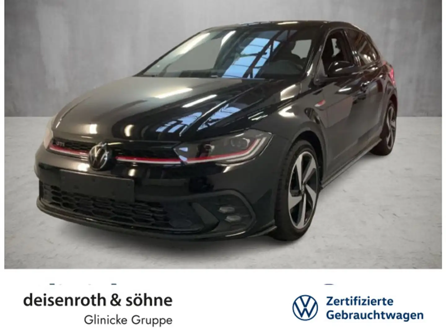 Volkswagen Polo GTI DSG Matrix/AppCon/ACC/Assist/Clima/SHZ Schwarz - 1
