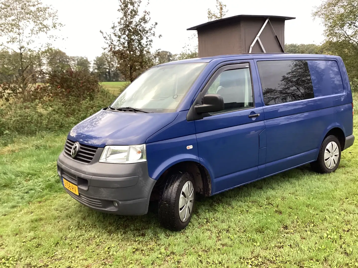 Volkswagen T5 Transporter camper 7HA132/WF2 Blauw - 1